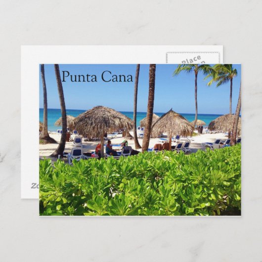Punta Cana briefkaart (Voorkant / Achterkant)