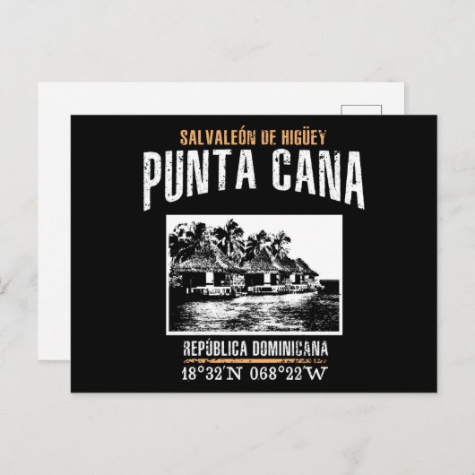Punta Cana Briefkaart (Voorkant / Achterkant)