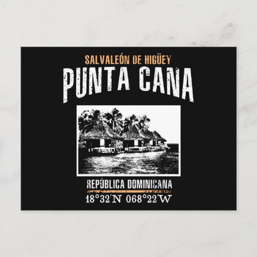 Punta Cana Briefkaart (Voorkant)