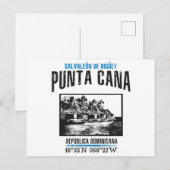 Punta Cana Briefkaart (Voorkant / Achterkant)