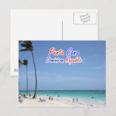 Punta Cana Briefkaart (Voorkant / Achterkant)