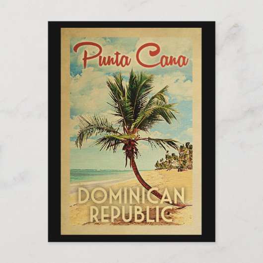 Punta Cana Briefkaart Dominicaanse Republiek  (Voorkant)