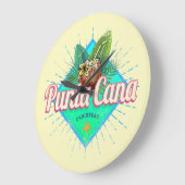 Punta Cana Caribische Dominicaanse Republiek Retro Grote Klok (Hoek)