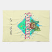 Punta Cana Caribische Dominicaanse Republiek Retro Theedoek (Horizontaal)