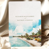 Punta Cana Dominicaanse Republiek Bewaar de datum Kaart