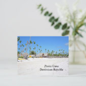 Punta Cana, Dominicaanse Republiek Briefkaart (Staand voorkant)
