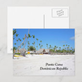 Punta Cana, Dominicaanse Republiek Briefkaart (Voorkant / Achterkant)