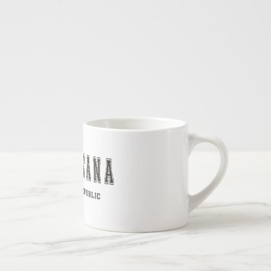 Punta Cana Dominicaanse Republiek Espresso Kop (Rechts)