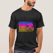 Punta Cana Dominicaanse Republiek Familie Souvenir T-shirt (Voorkant)