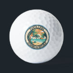 Punta Cana Dominicaanse Republiek Hut Badge Golfballen<br><div class="desc">Punta Cana vector art design. Het gebied Bávaro en Punta Cana vormen samen de zogenaamde La Costa del Coco,  of de Coconut Coast,  een gebied van lavish,  allesomvattende resorts.</div>