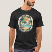 Punta Cana Dominicaanse Republiek Hut Badge T-shirt (Voorkant)