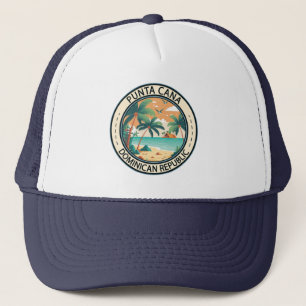 Punta Cana Dominicaanse Republiek Hut Badge Trucker Pet
