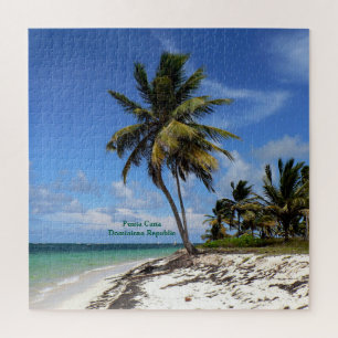 Punta Cana, Dominicaanse Republiek, kokospalm Legpuzzel