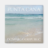 Punta Cana, Dominicaanse Republiek Mooi strand Magneet (Voorkant)