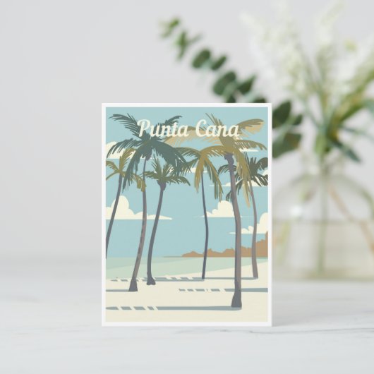 Punta Cana Dominicaanse Republiek Reiskunst  Briefkaart (Staand voorkant)