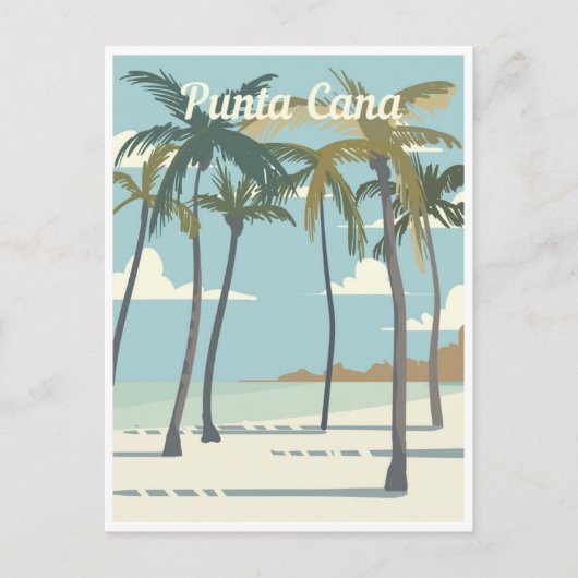 Punta Cana Dominicaanse Republiek Reiskunst  Briefkaart (Voorkant)