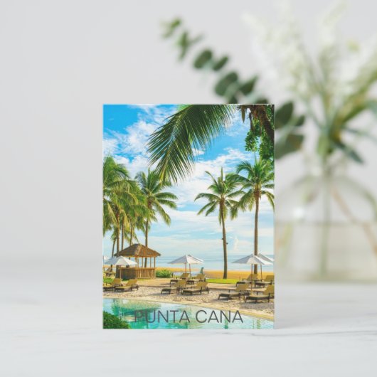 Punta Cana Dominicaanse Republiek Reiskunst  Briefkaart (Staand voorkant)