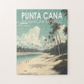 Punta Cana Dominicaanse Republiek Reiskunst Legpuzzel (Verticaal)