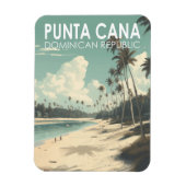 Punta Cana Dominicaanse Republiek Reiskunst  Magneet (Verticaal)