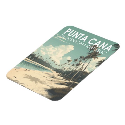 Punta Cana Dominicaanse Republiek Reiskunst  Magneet (Linkerzijde)