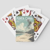 Punta Cana Dominicaanse Republiek Reiskunst Pokerkaarten (Achterkant)