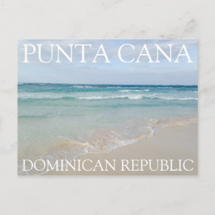 Punta Cana, Dominicaanse Republiek Relaxing Beach Briefkaart