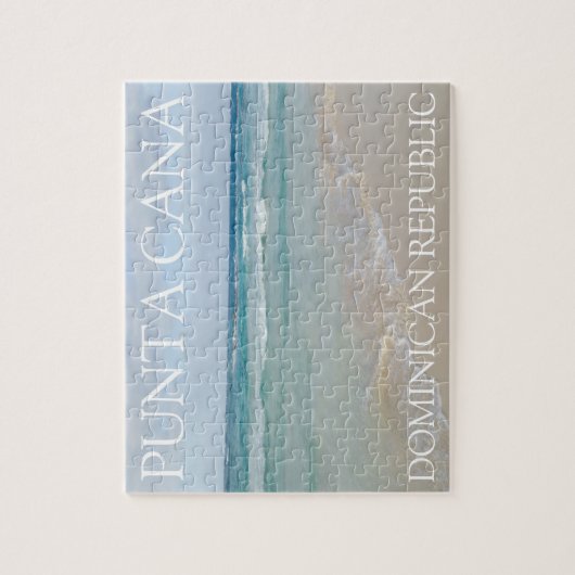 Punta Cana Dominicaanse Republiek Serene Beach Puz Legpuzzel (Verticaal)