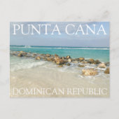 Punta Cana Dominicaanse Republiek strand en golven Briefkaart (Voorkant)