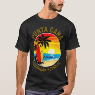 Punta Cana Dominicaanse Republiek Strand Zonsonder T-shirt