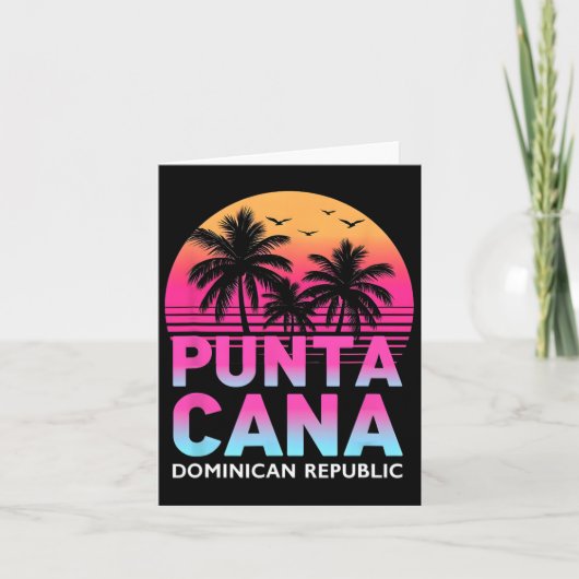 Punta Cana Dominicaanse Republiek Strandvakantie F Kaart (Voorkant)