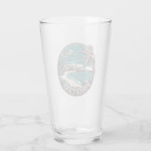 Punta Cana Dominicaanse Republiek Travel Art Badge Glas (Achterkant)