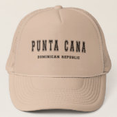 Punta Cana Dominicaanse Republiek Trucker Pet (Voorkant)