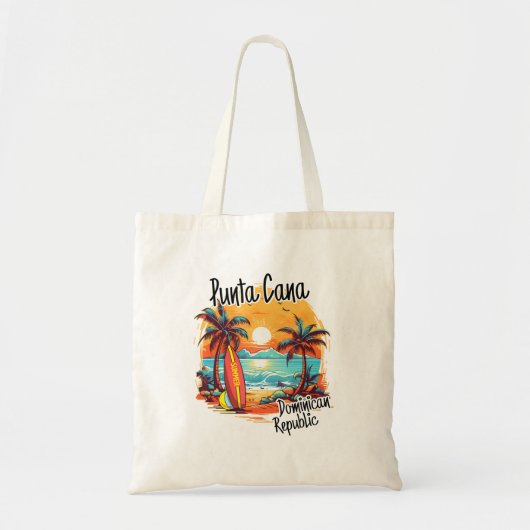 Punta Cana Dominicaanse Republiek Vakantie Beach F Tote Bag (Voorkant)