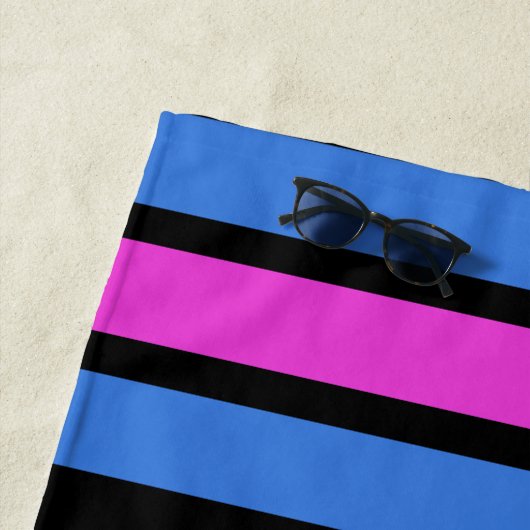 Punta Cana Dominicaanse Retro Sunset Souvenir 80s Strandlaken (In situ)