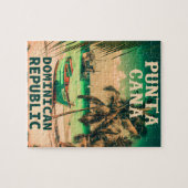 Punta Cana Dominican - Family Vacation Vintage 60  Legpuzzel (Horizontaal)