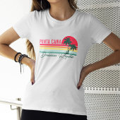 Punta Cana Dominican Palm Tree Beach T-shirt