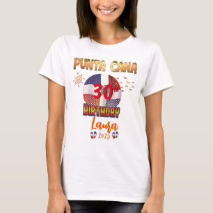 Punta Cana Dominican Republic Birthday Trip Group T-shirt
