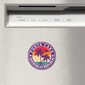 Punta Cana Dominican Republic - Retro Souvenir 80 Magneet (Insitu (Vaatwasser))