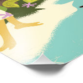 Punta Cana Dominican Republic Travel poster (Hoek)