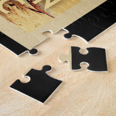 Punta Cana Dominican Republic Vintage Travel Legpuzzel (Zijkant)