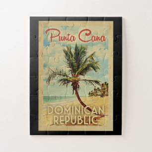 Punta Cana Dominican Republic Vintage Travel Legpuzzel