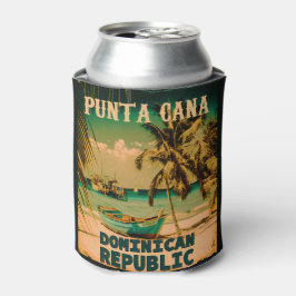 Punta Cana Dominican -  Souvenir 80s Blikjeskoeler