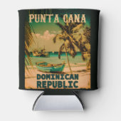 Punta Cana Dominican -  Souvenir 80s Blikjeskoeler (Voorkant)