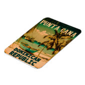 Punta Cana Dominican - Souvenir 80s Magneet (Linkerzijde)
