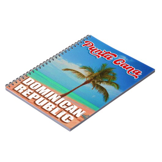 Punta Cana Dominican -  Souvenir 80s Notitieboek (Linkerzijde)