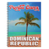 Punta Cana Dominican -  Souvenir 80s Notitieboek (Voorkant)