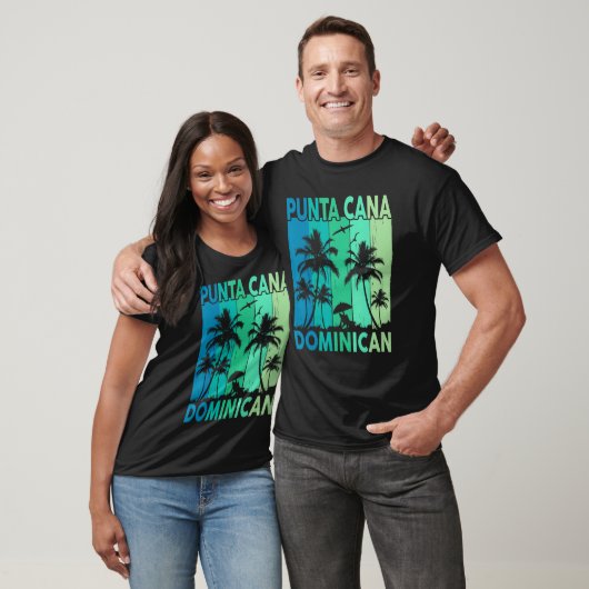 Punta Cana Dominican Vacation Shirt Palm Tree Beac (Unisex)