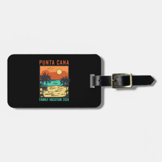 Punta Cana Familie Vakantie 2024 Bagagelabel