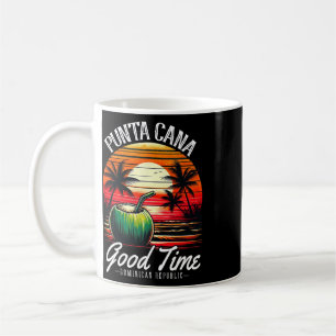 Punta Cana familie vakantie shirt Dominicaanse Rep Koffiemok