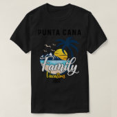 Punta Cana Family Vacation 2022 Matching Dominican T-shirt (Design voorkant)